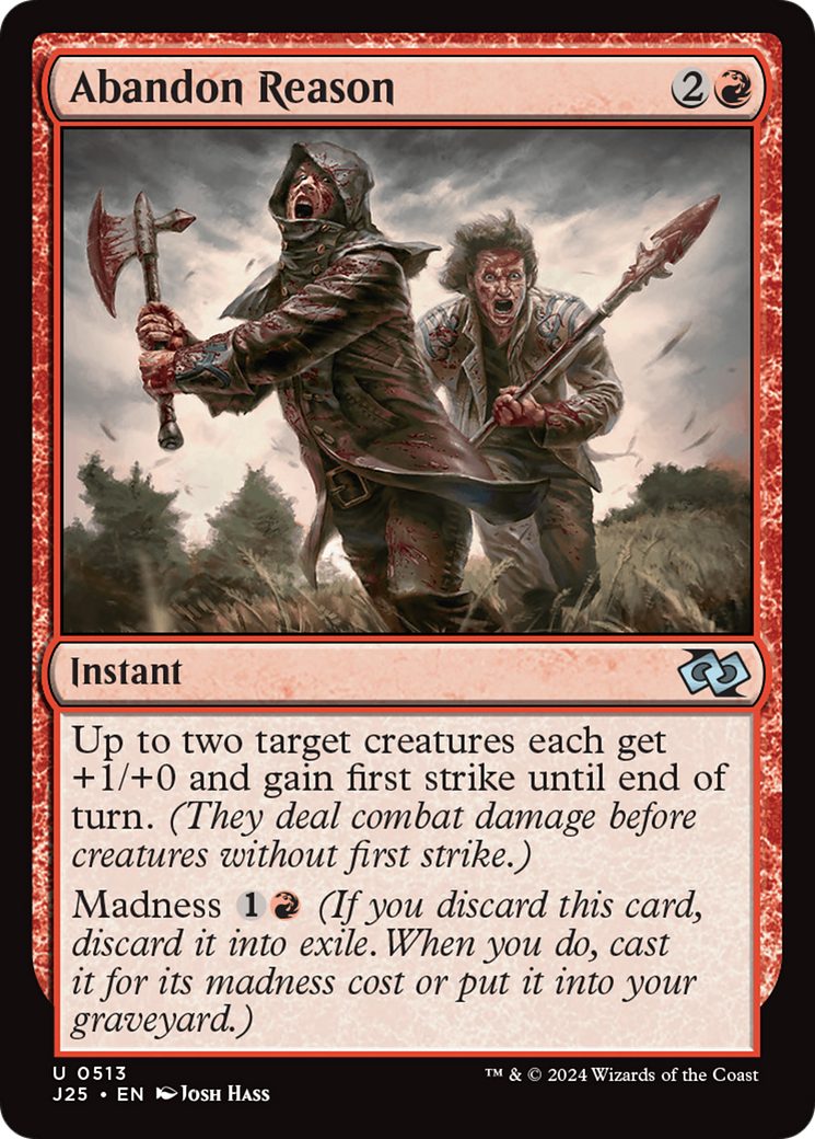 Magic: The Gathering - Abandon Reason - Foundations Jumpstart