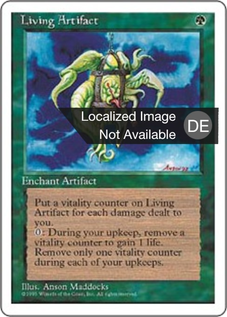 Magic: The Gathering - Lebendes Artefakt - Fourth Edition