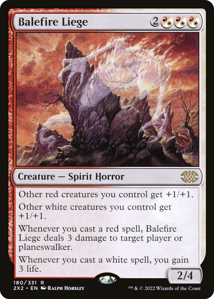 Magic: The Gathering - Balefire Liege Foil - Double Masters 2022