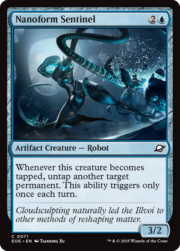 Magic: The Gathering - Nanoform Sentinel Foil - Edge of Eternities