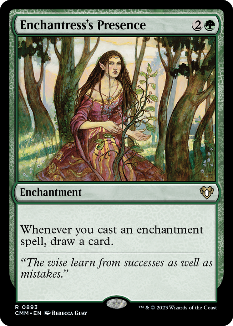 Magic: The Gathering - Enchantress's Presence - Commander Masters