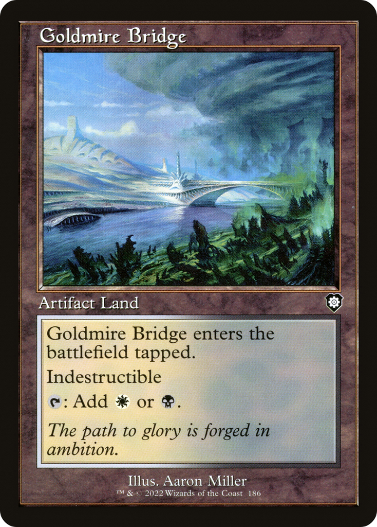 Magic: The Gathering - Goldmire Bridge - The Brothers' War Commander