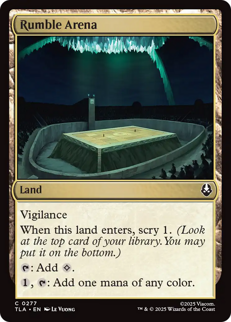 Magic: The Gathering - Rumble Arena Foil - Avatar: The Last Airbender