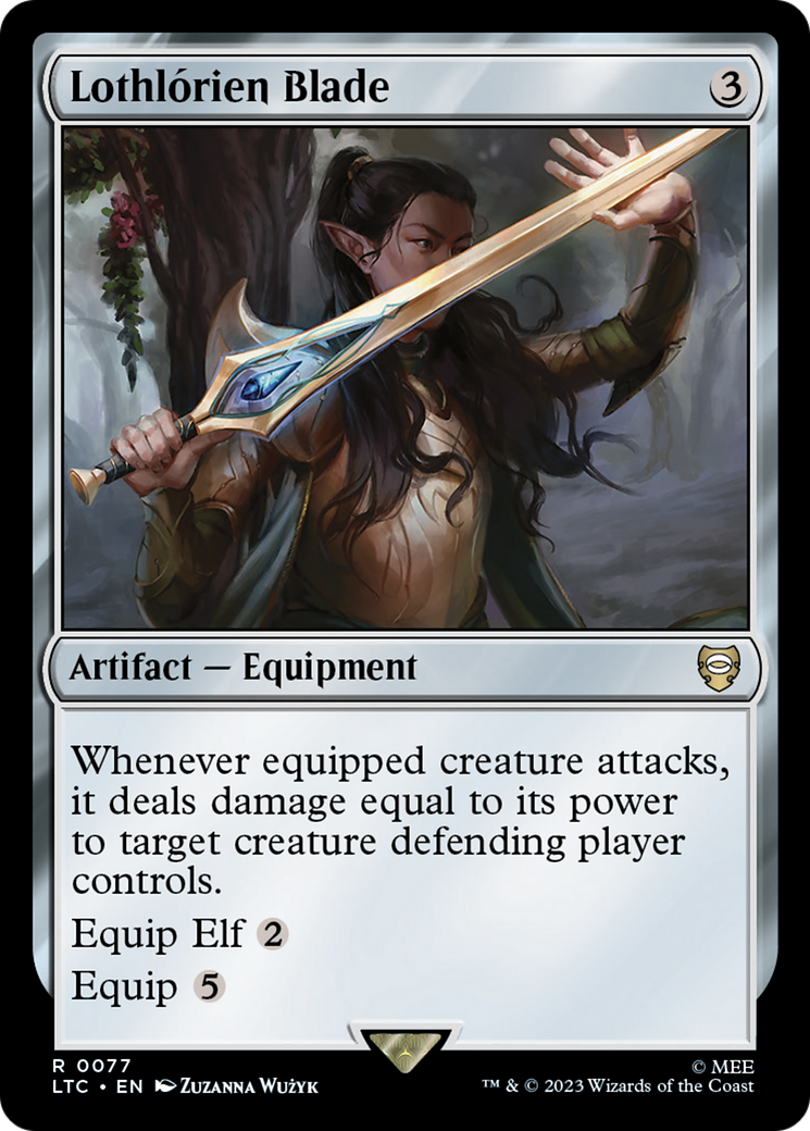 Magic: The Gathering - Lothlórien Blade - Tales of Middle-earth Commander