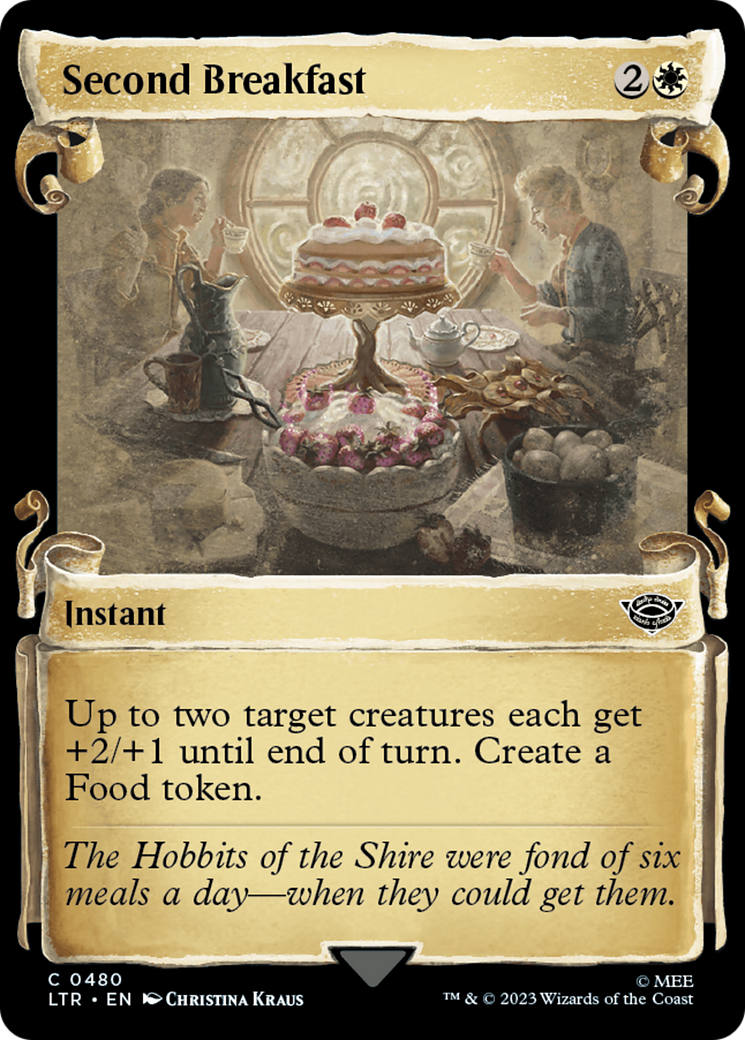 Magic: The Gathering - Second Breakfast Foil - The Lord of the Rings: Tales of Middle-earth