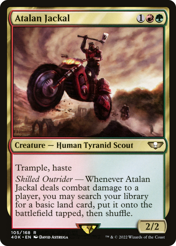 Magic: The Gathering - Atalan Jackal - Warhammer 40000 Commander