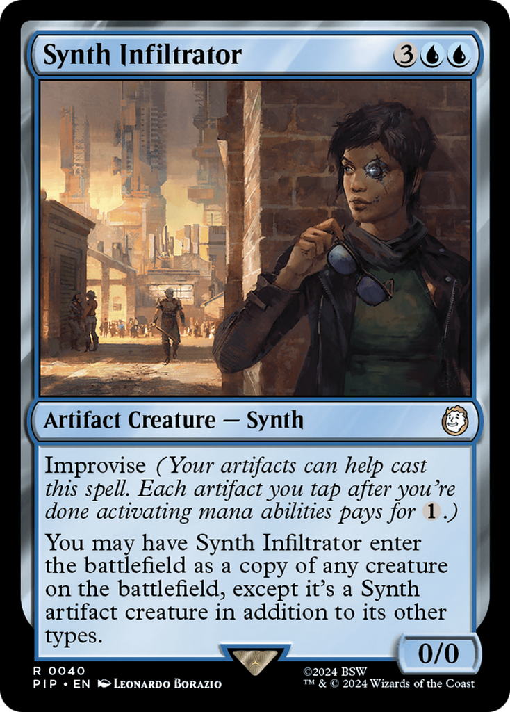 Magic: The Gathering - Synth Infiltrator - Fallout