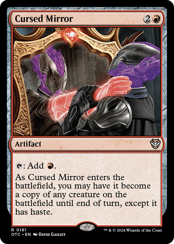 Magic: The Gathering - Cursed Mirror - Outlaws of Thunder Junction Commander