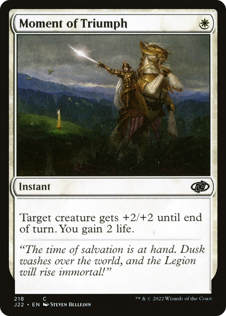 Magic: The Gathering - Moment of Triumph - Jumpstart 2022