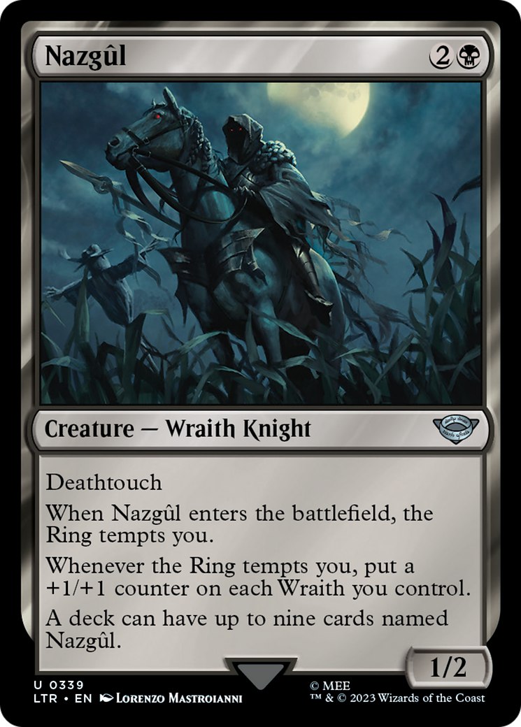 Magic: The Gathering - Nazgûl Foil - The Lord of the Rings: Tales of Middle-earth