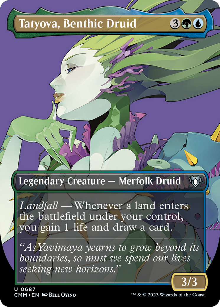 Magic: The Gathering - Tatyova, Benthic Druid - Commander Masters