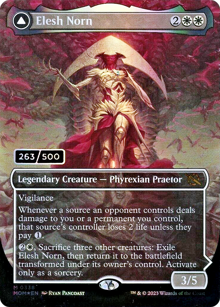 Magic: The Gathering - Elesh Norn // The Argent Etchings Foil - March of the Machine