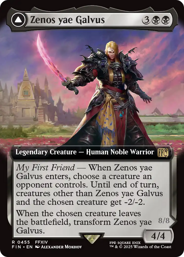 Magic: The Gathering - Zenos yae Galvus // Shinryu, Transcendent Rival - Final Fantasy