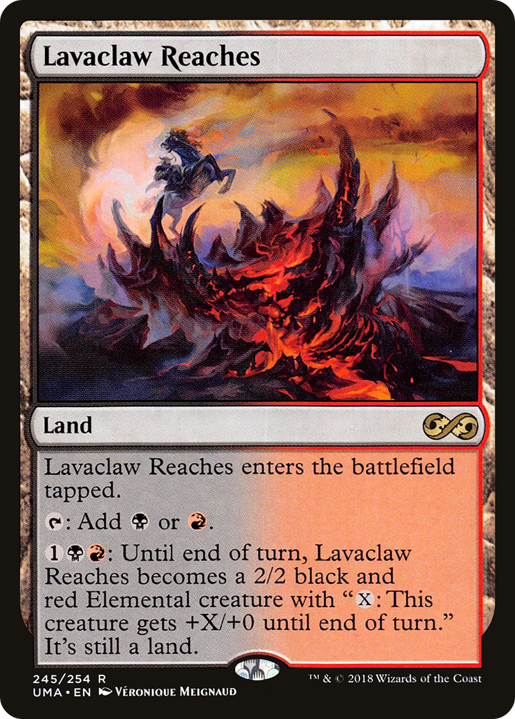 Magic: The Gathering - Lavaclaw Reaches Foil - Ultimate Masters