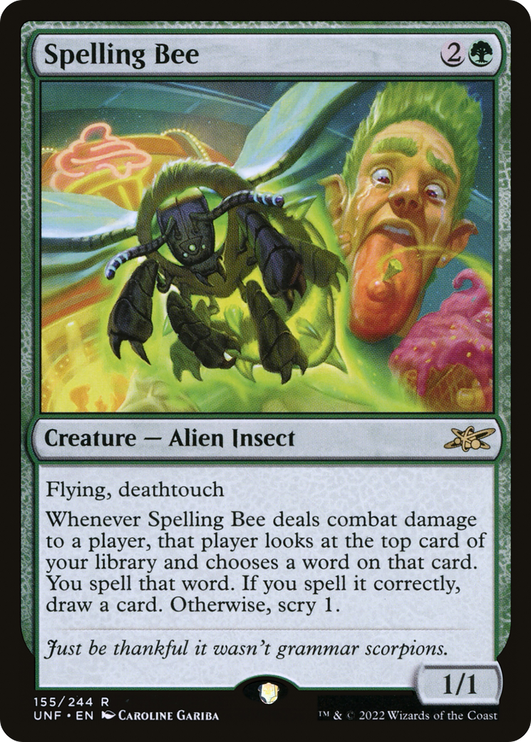 Magic: The Gathering - Spelling Bee - Unfinity