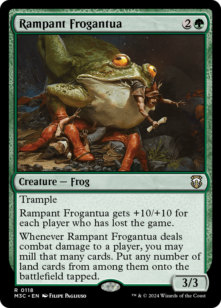 Magic: The Gathering - Rampant Frogantua - Modern Horizons 3 Commander