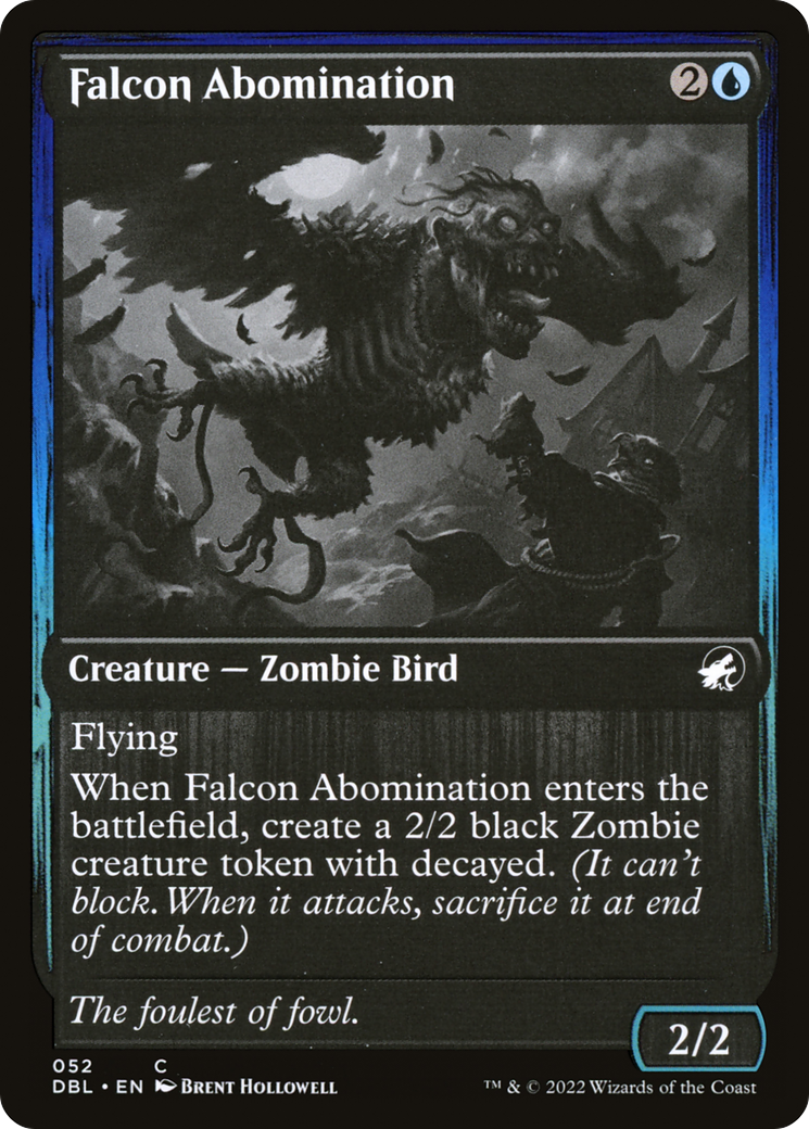 Magic: The Gathering - Falcon Abomination Foil - Innistrad: Double Feature