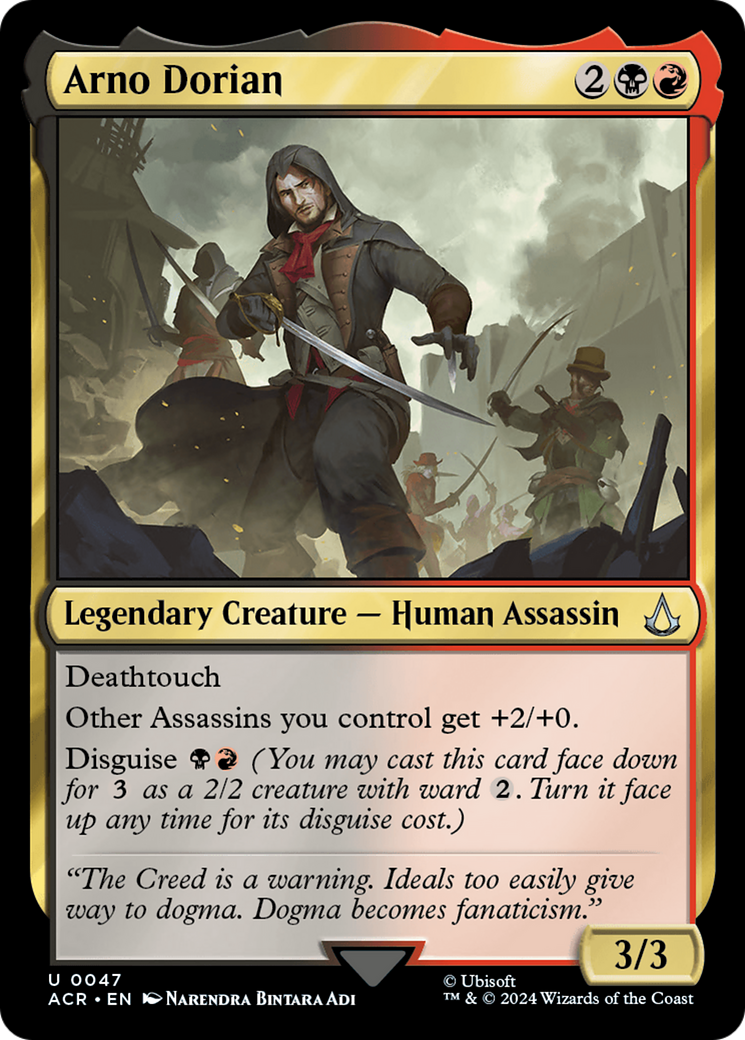Magic: The Gathering - Arno Dorian Foil - Assassin's Creed