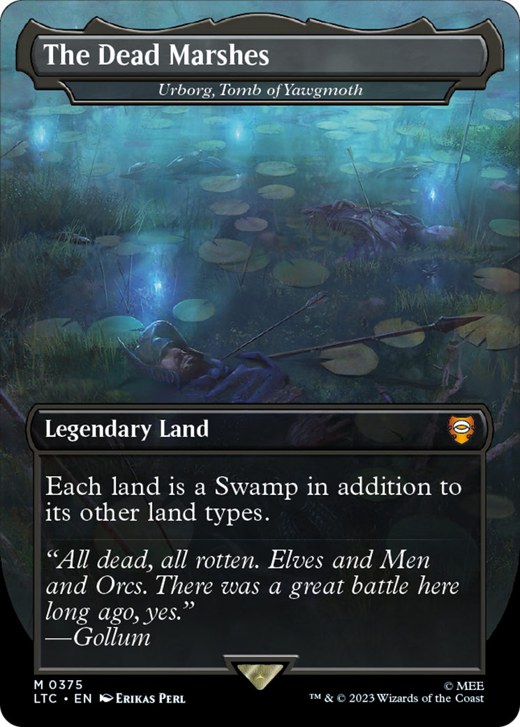 Magic: The Gathering - Urborg, Tomb of Yawgmoth Foil - Tales of Middle-earth Commander