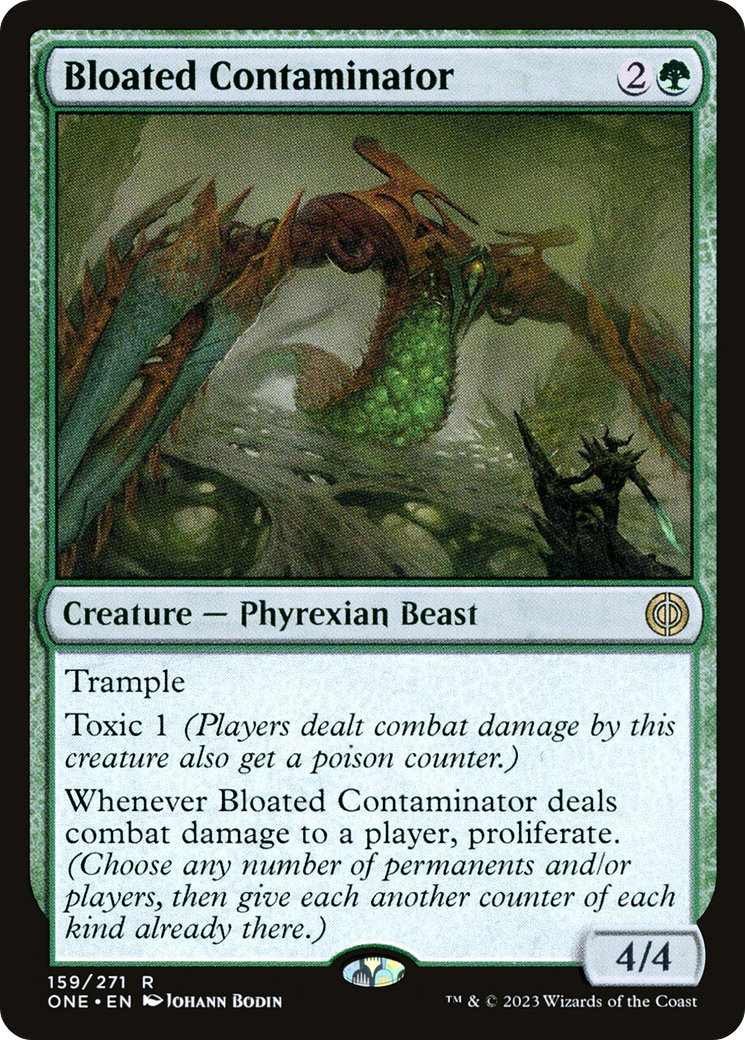 Magic: The Gathering - Bloated Contaminator Foil - Phyrexia: All Will Be One