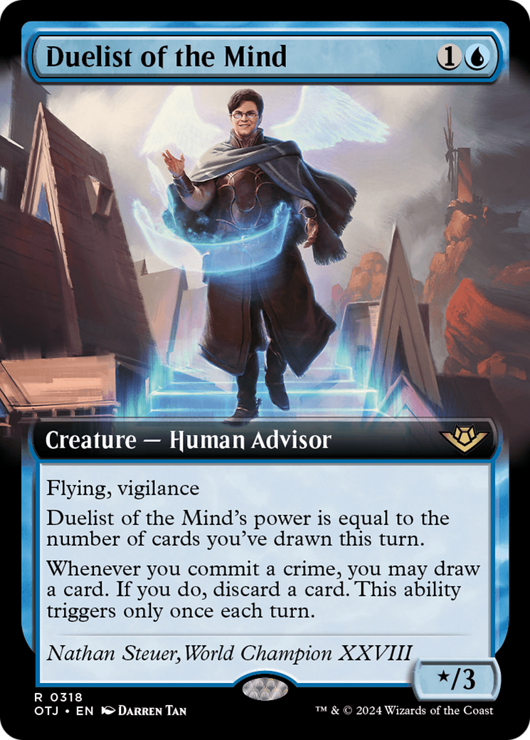 Magic: The Gathering - Duelist of the Mind Foil - Outlaws of Thunder Junction