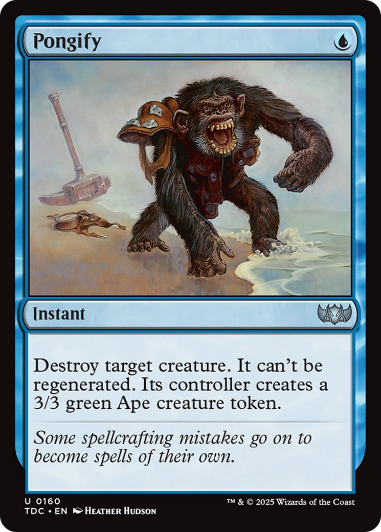 Magic: The Gathering - Pongify - Tarkir: Dragonstorm Commander