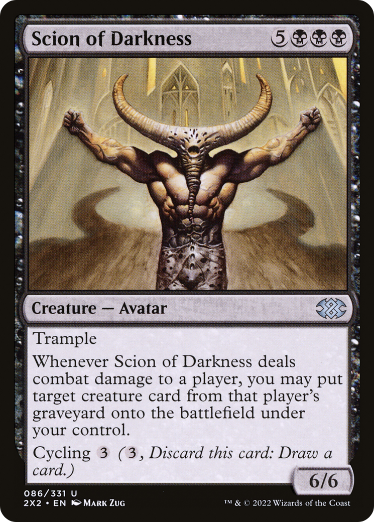 Magic: The Gathering - Scion of Darkness - Double Masters 2022