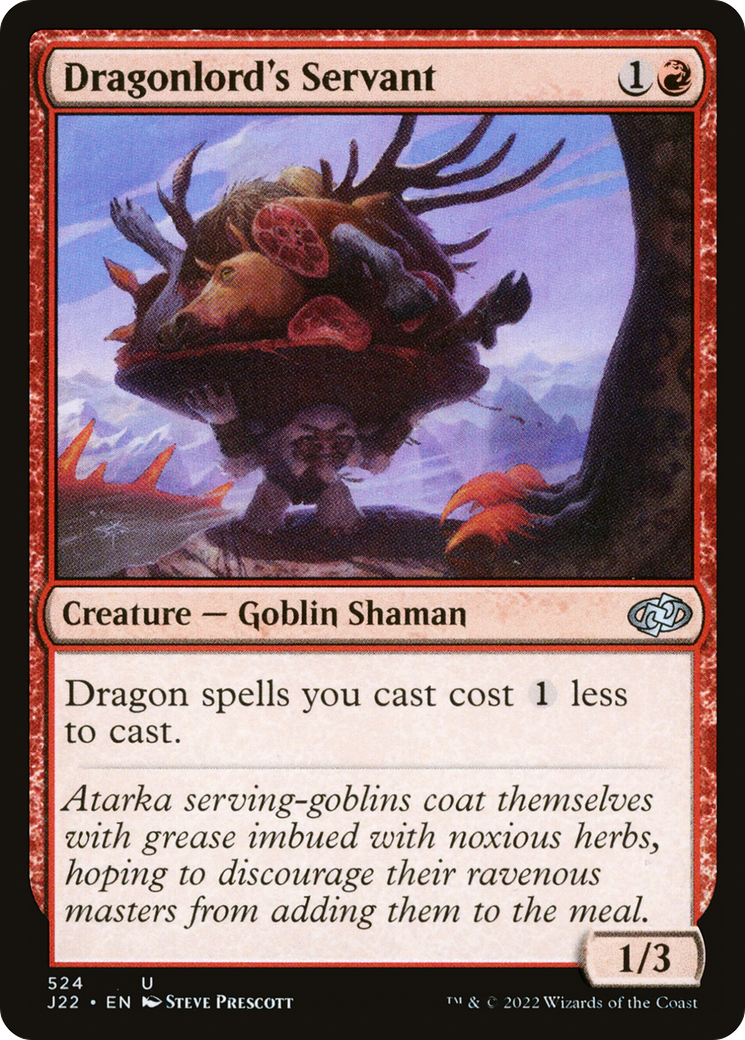 Magic: The Gathering - Dragonlord's Servant - Jumpstart 2022