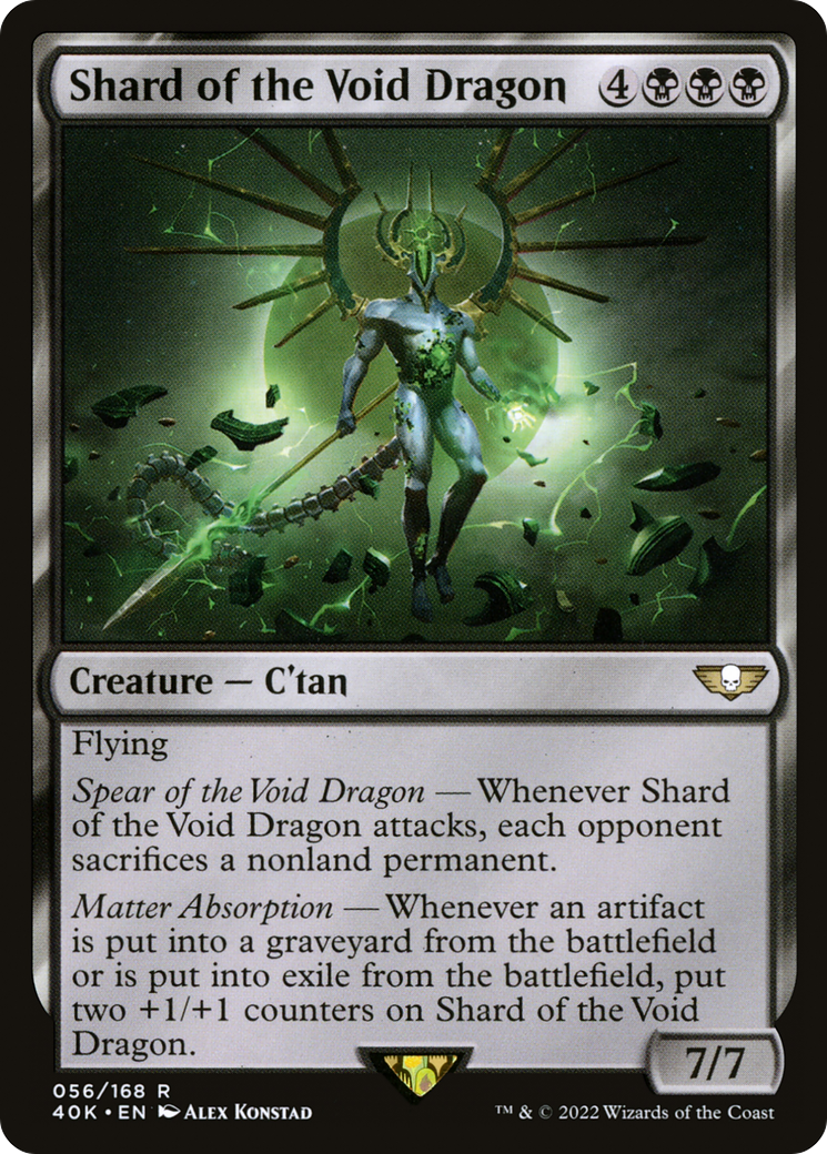 Magic: The Gathering - Shard of the Void Dragon - Warhammer 40000 Commander