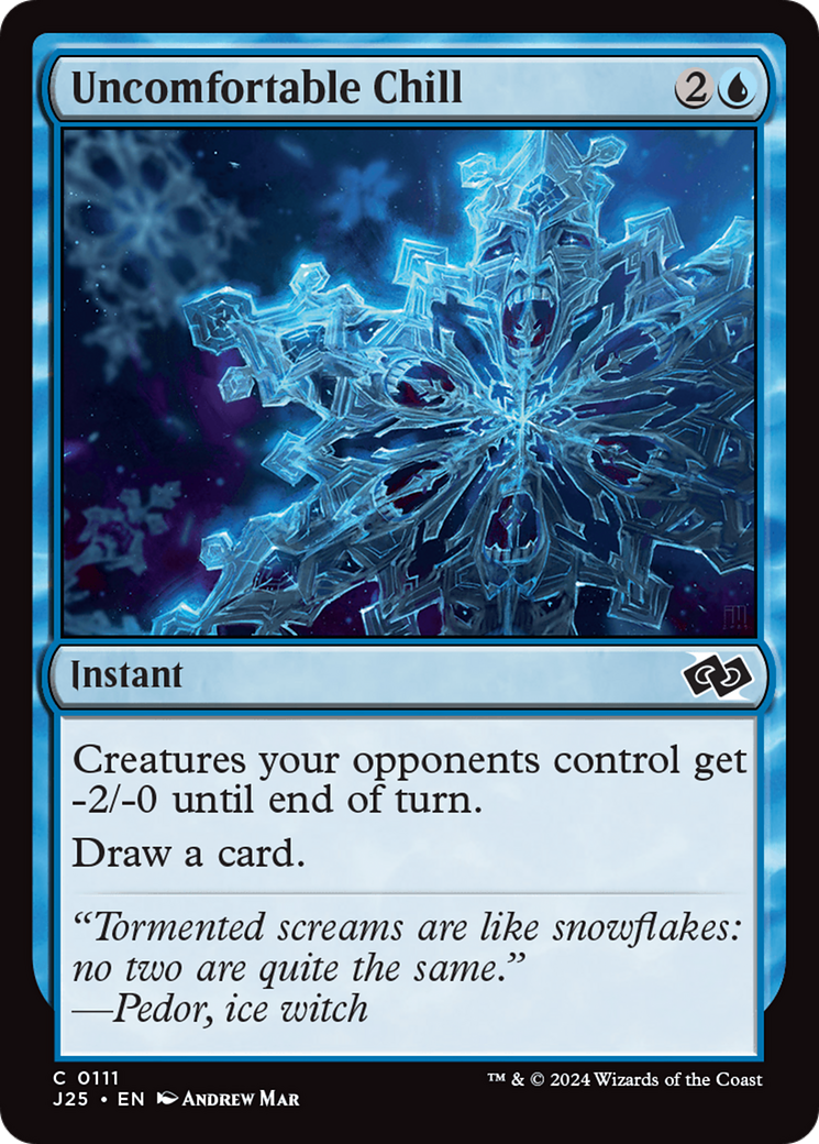 Magic: The Gathering - Uncomfortable Chill - Foundations Jumpstart