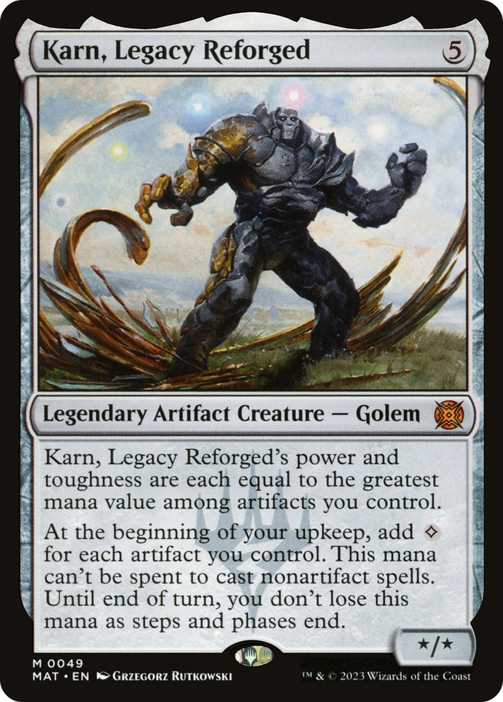 Magic: The Gathering - Karn, Legacy Reforged - March of the Machine: The Aftermath