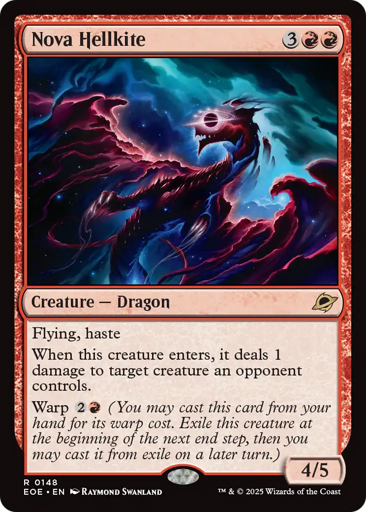 Magic: The Gathering - Nova Hellkite - Edge of Eternities