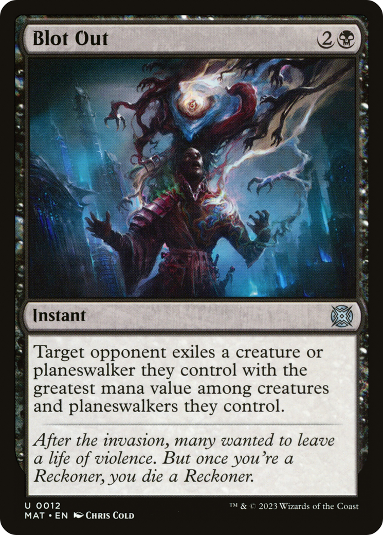 Magic: The Gathering - Blot Out - March of the Machine: The Aftermath
