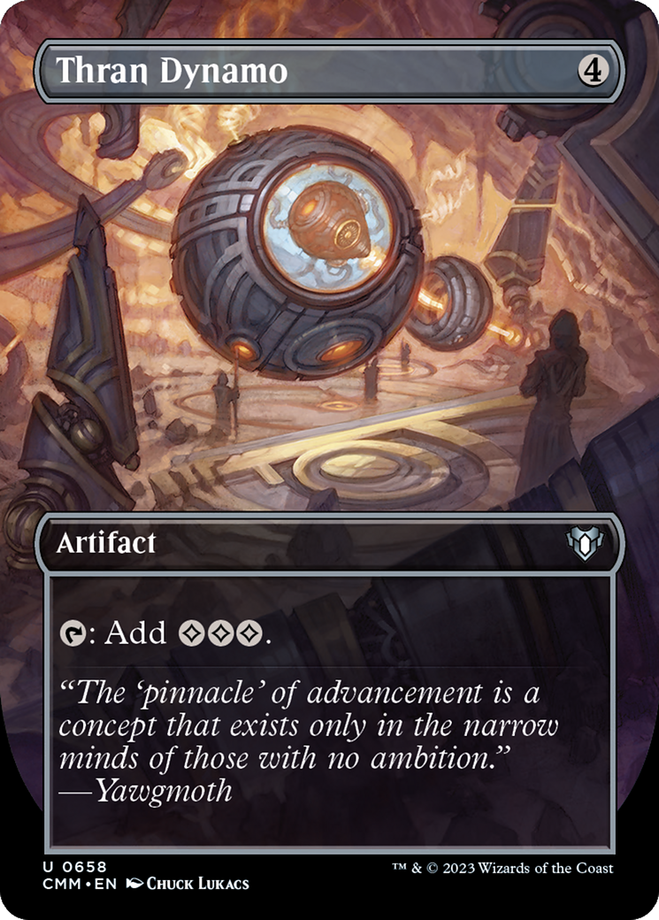 Magic: The Gathering - Thran Dynamo Foil - Commander Masters