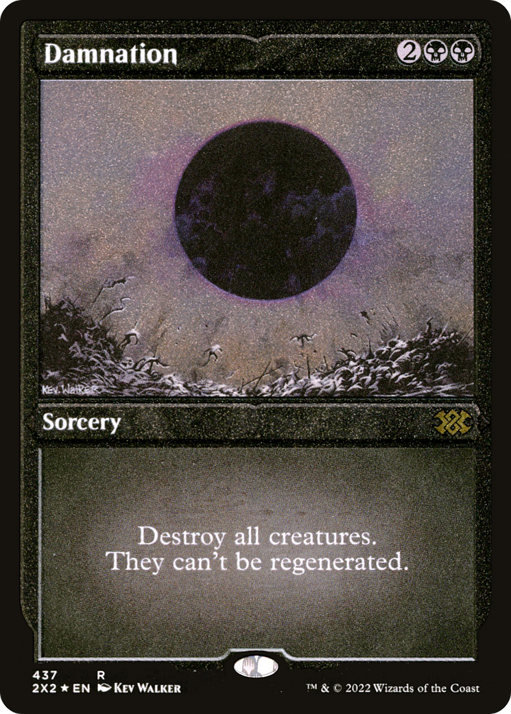 Magic: The Gathering - Damnation Foil - Double Masters 2022
