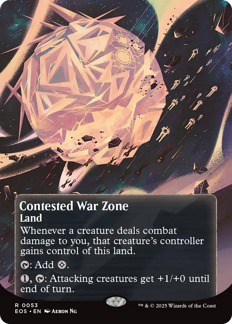 Magic: The Gathering - Contested War Zone - Edge of Eternities: Stellar Sights