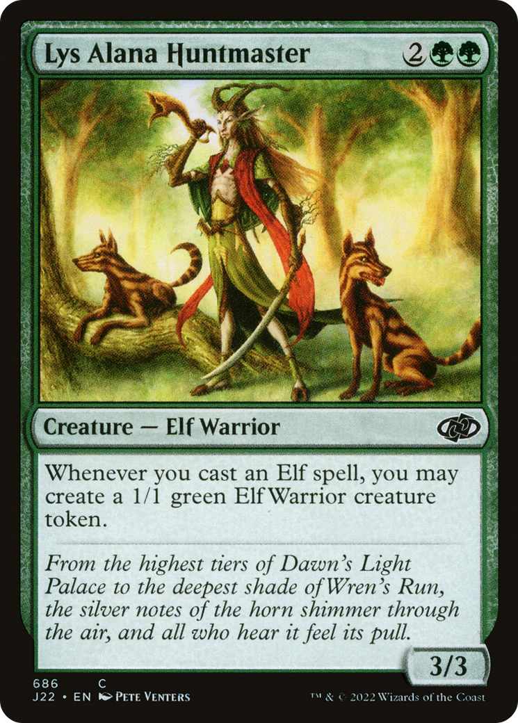 Magic: The Gathering - Lys Alana Huntmaster - Jumpstart 2022