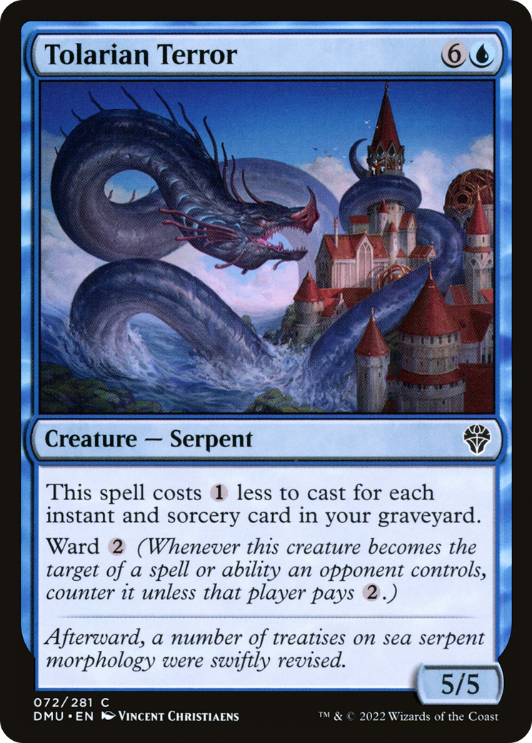 Magic: The Gathering - Tolarian Terror Foil - Dominaria United