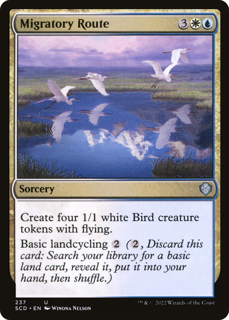 Magic: The Gathering - Migratory Route - Starter Commander Decks
