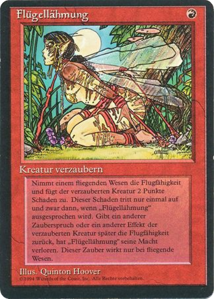 Magic: The Gathering - Flügellähmung - Foreign Black Border