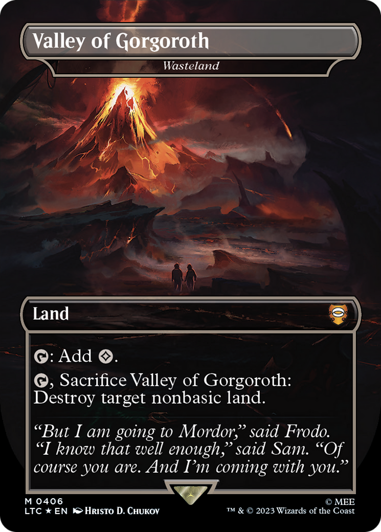 Magic: The Gathering - Wasteland Foil - Tales of Middle-earth Commander
