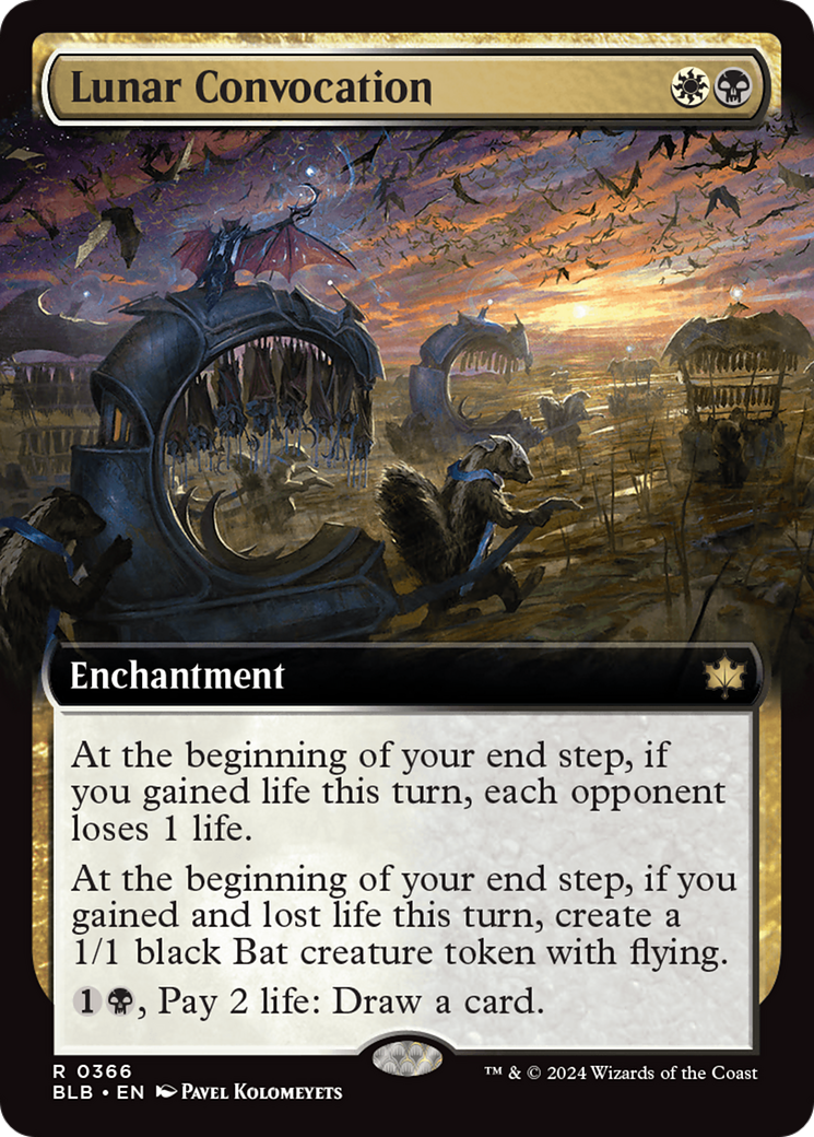 Magic: The Gathering - Lunar Convocation Foil - Bloomburrow