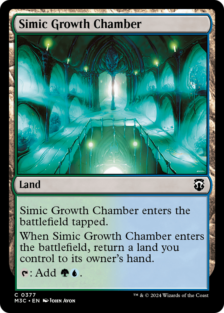 Magic: The Gathering - Simic Growth Chamber - Modern Horizons 3 Commander