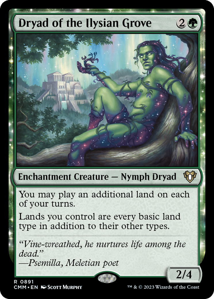 Magic: The Gathering - Dryad of the Ilysian Grove - Commander Masters