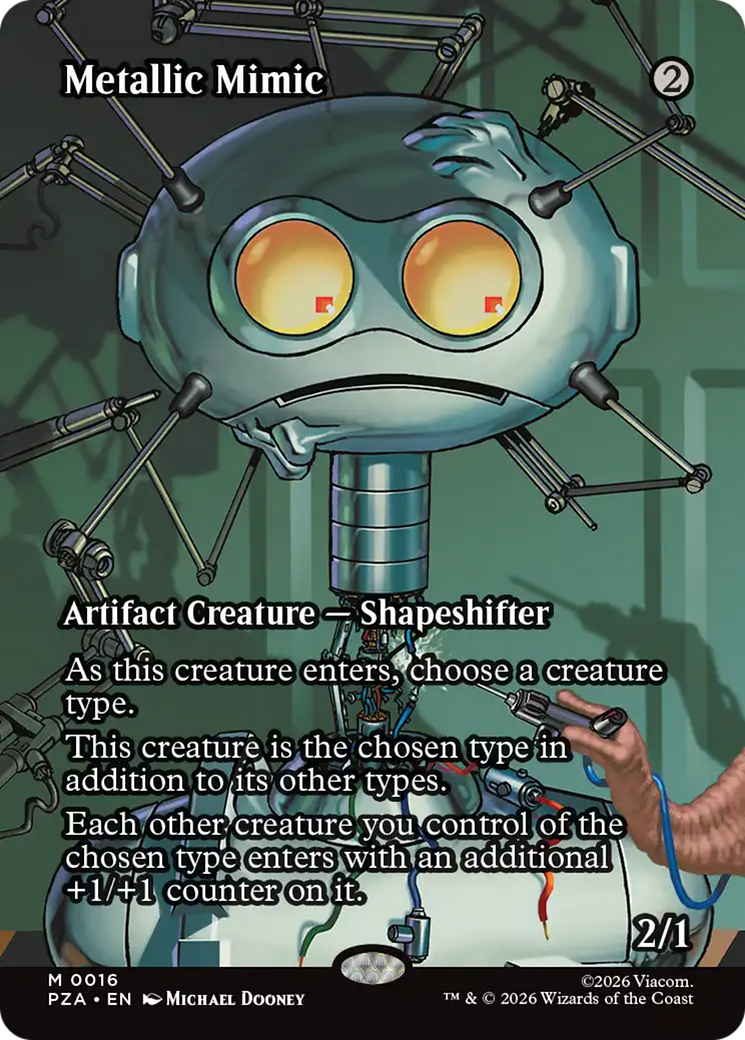 Magic: The Gathering - Metallic Mimic - Teenage Mutant Ninja Turtles Source Material