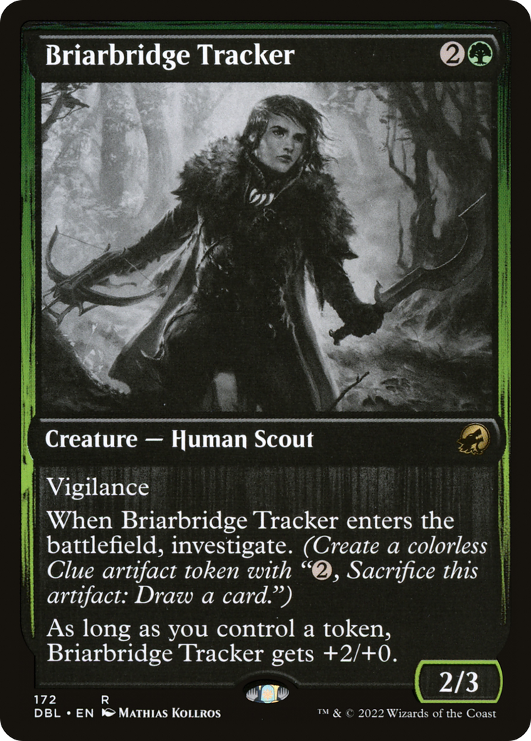 Magic: The Gathering - Briarbridge Tracker Foil - Innistrad: Double Feature