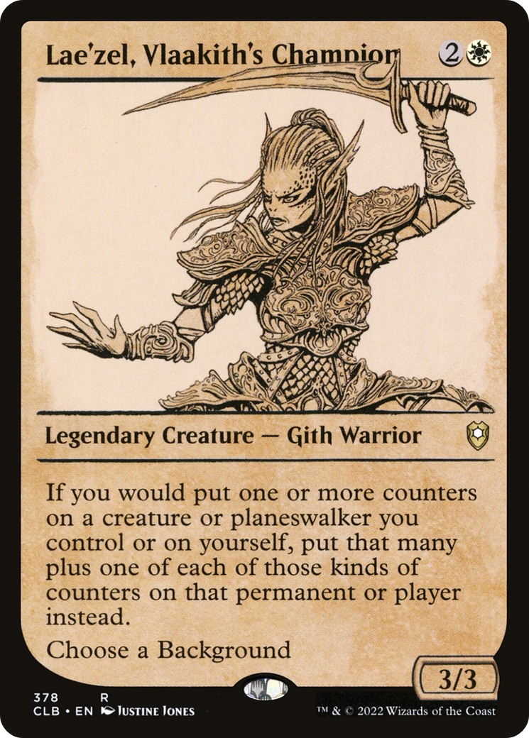 Magic: The Gathering - Lae'zel, Vlaakith's Champion - Commander Legends: Battle for Baldur's Gate