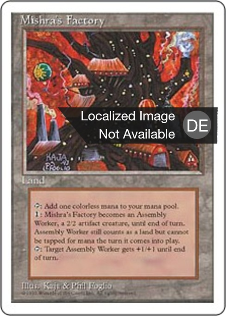 Magic: The Gathering - Mishras Fabrik - Fourth Edition