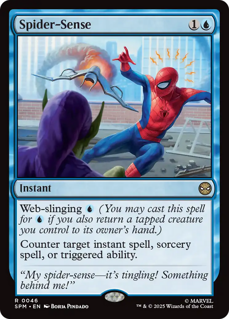 Magic: The Gathering - Spider-Sense Foil - Marvel's Spider-Man
