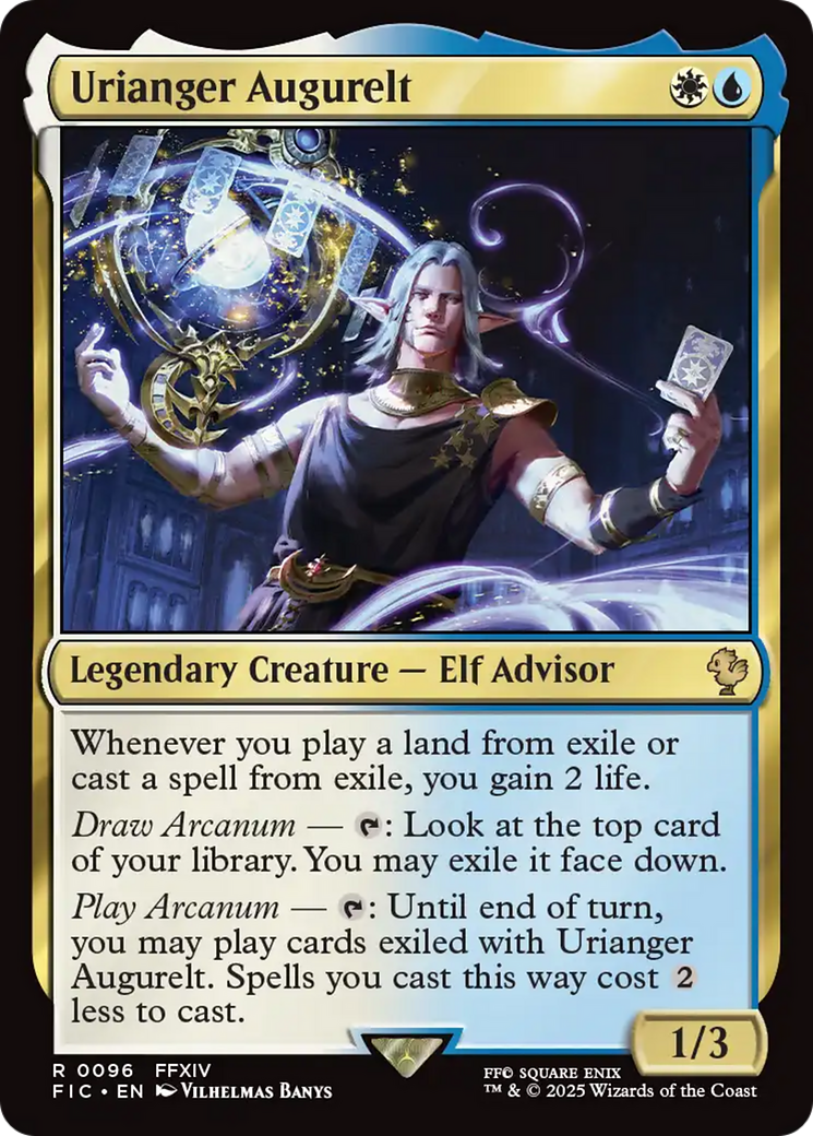 Magic: The Gathering - Urianger Augurelt - Final Fantasy Commander